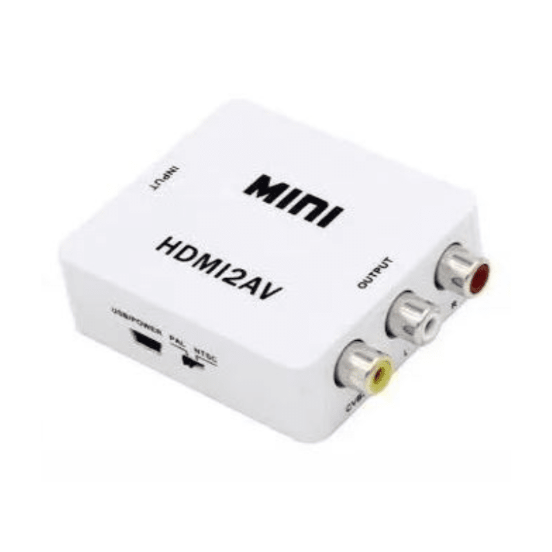Adaptador Conversor Entrada HDMI Saída RCA (amarelo, branco e vermelho) Eletroflix 