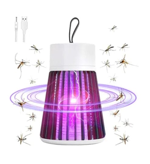 Luminária Ultrassônico Armadilha Mosquitos e Insetos - XokLed Eletroflix 1 Peça 