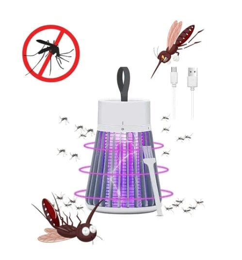 Luminária Ultrassônico Armadilha Mosquitos e Insetos - XokLed Eletroflix 