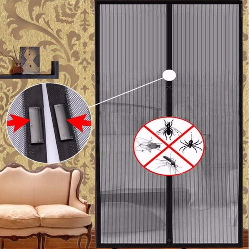 Tela Magnética Antimosquito para portas (abre e fecha sem usar as mãos) - Automatika - 153802 Eletroflix 