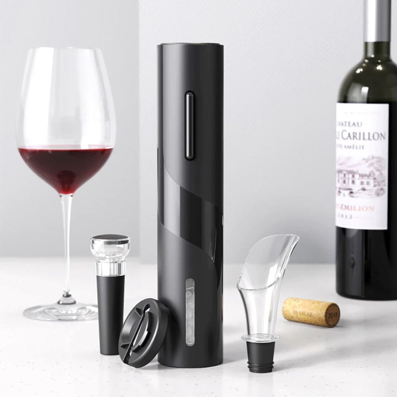 Abridor de Vinhos Elétrico Profissional - SacaEasy Abridor de Vinho Elétrico Eletroflix 