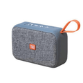 Caixa de Som Portátil Bluetooth À Prova d' Água Com Rádio FM - TG506 Eletrônico Eletroflix Cinza 
