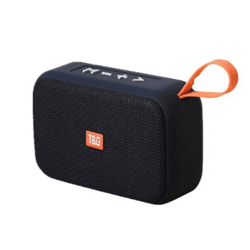 Caixa de Som Portátil Bluetooth À Prova d' Água Com Rádio FM - TG506 Eletrônico Eletroflix Preto 