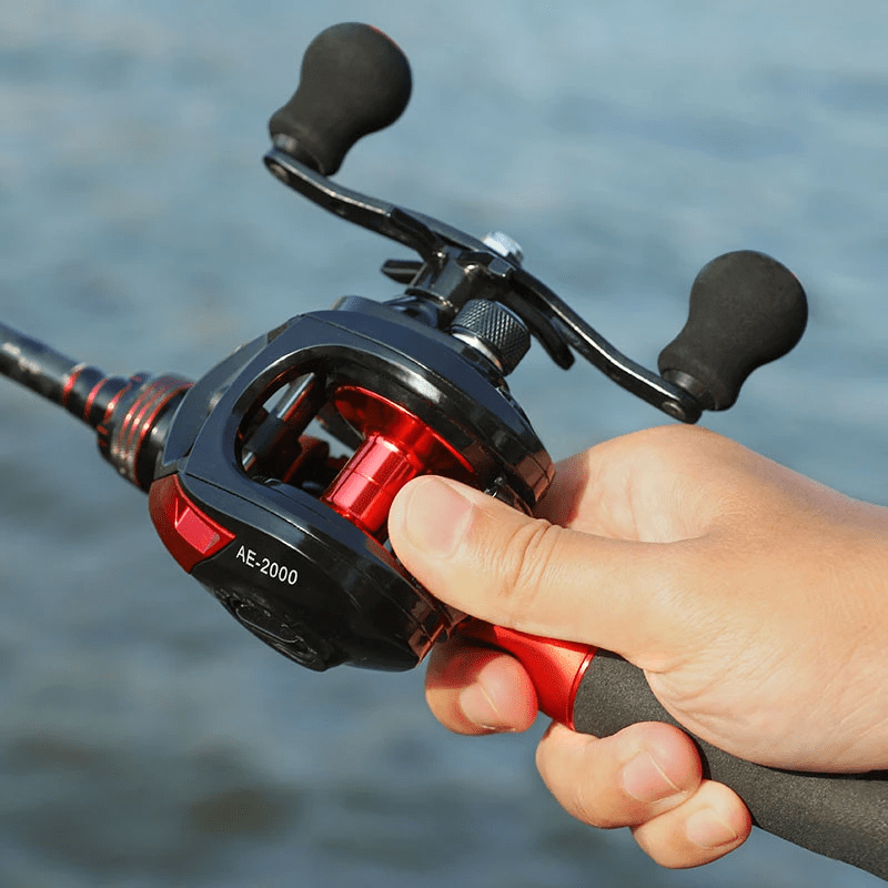 Carretilha Profissional Para Pesca FishPro AE-2000 pesca Eletroflix 