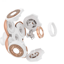 Depilador Feminino Elétrico à Prova d' Água - Femme Max Barbeadores elétricos Eletroflix 