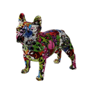 Escultura em Resina Bulldog Francês - eFlix Escultura eFlix 2 