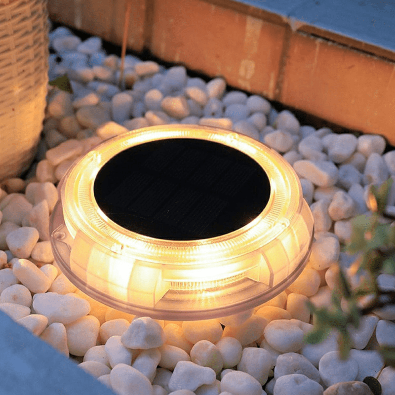 Kit com 4 Luminárias de Led Solar para Jardim À Prova d' Água - GardenLed Eletroflix 