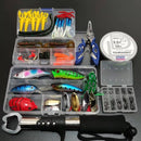 Kit Profissional Completo de Pescaria 165 Peças - FishBox pesca Eletroflix 