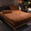 Lençol e Fronhas em Veludo Premium - Soft Plush lençol Eletroflix Marrom Solteiro 