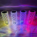 Luminária de Mesa Muda de Cor Touchscreen - DiamondLux Eletroflix 