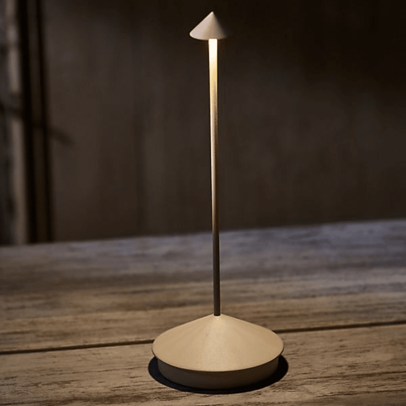 Luminária de Mesa Recarregável Minimalista - Stillus Eletroflix 