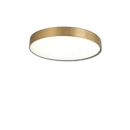 Luminária de Teto Decorativa Dourada Redonda LED - eFlix Luminária eFlix 