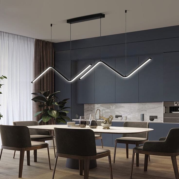 Luminária em Led Minimalista para Interiores - WaveLux Eletroflix 