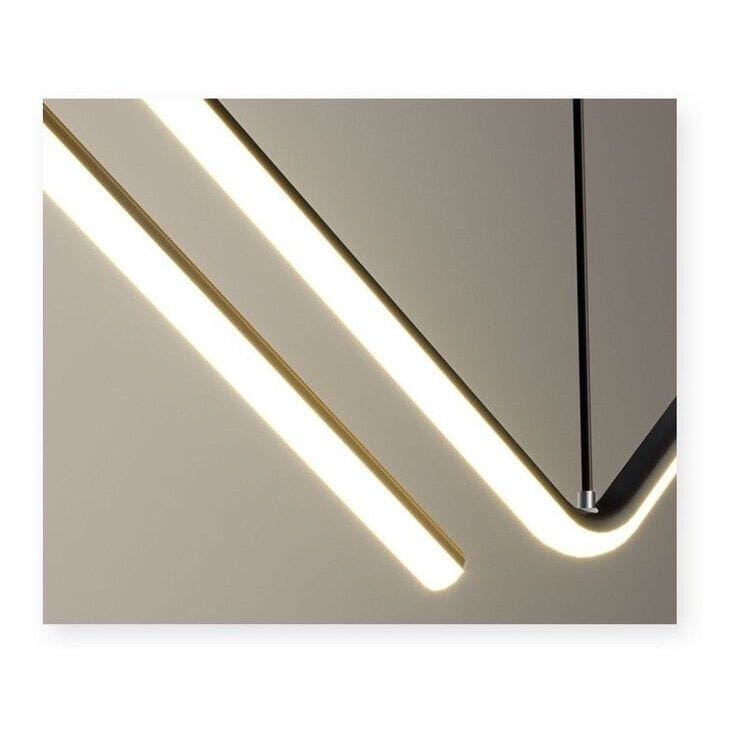 Luminária em Led Minimalista para Interiores - WaveLux Eletroflix 