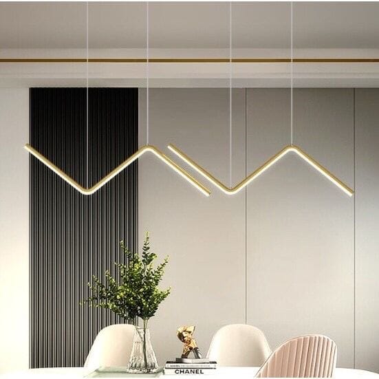 Luminária em Led Minimalista para Interiores - WaveLux Eletroflix 