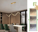 Luminária em Led Minimalista para Interiores - WaveLux Eletroflix 