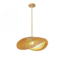 Lustre Pendente de Bambu - Quancim Lux Lustre Eletroflix 