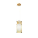 Lustre Pendente de Bambu - Tianjin Lux Lustre Eletroflix 