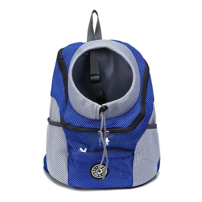 Mochila Canguru para Pets - CanguruPet Eletroflix P - 34cm (para pets até 4.5 kg) Azul 