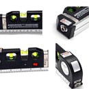 Nível Laser e Trena Profissional 4 em1 - FixLevel Nível a Laser Portátil Distância Eletroflix 