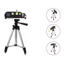 Nível Laser e Trena Profissional 4 em1 - FixLevel Nível a Laser Portátil Distância Eletroflix 