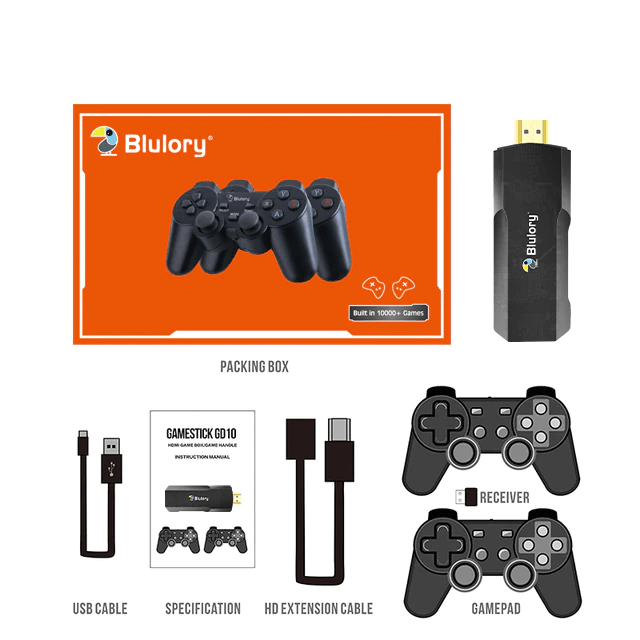 Transfome sua TV em Smart e Video Game - BluStick videogame Eletroflix SmartStick+ControleGamer 