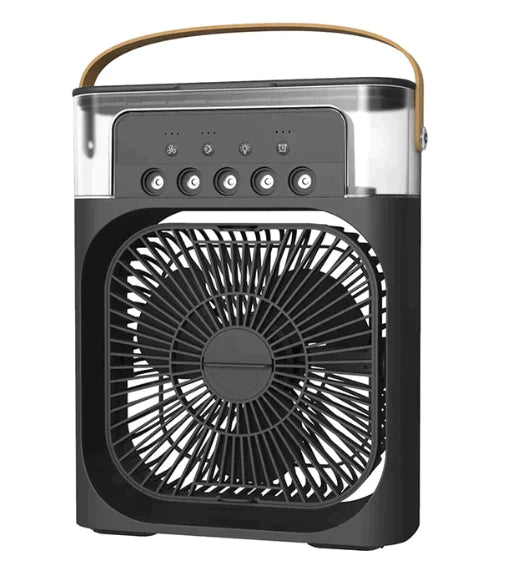 Ventilador e Umidificador Refrigerado 2 em 1 - BrisaMax Eletroflix Preto 