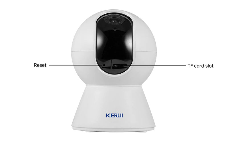 Câmera de Segurança e Monitoramento Wifi 360º Full HD Visão Noturna - IPcam