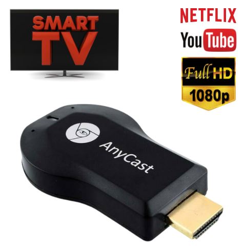 AnyCast PRO - Transformar TV em Smart TV Eletrônico Eletroflix 