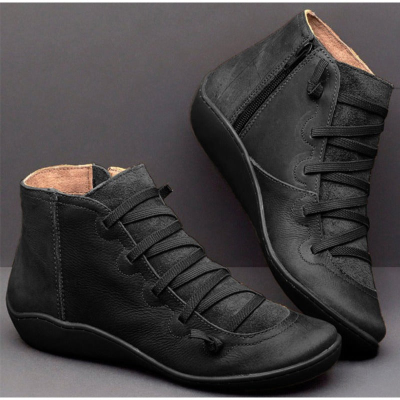 Bota Feminina Confortável Rasteira Texas - Coleção 2022 Sapatos Eletroflix Preta 34 