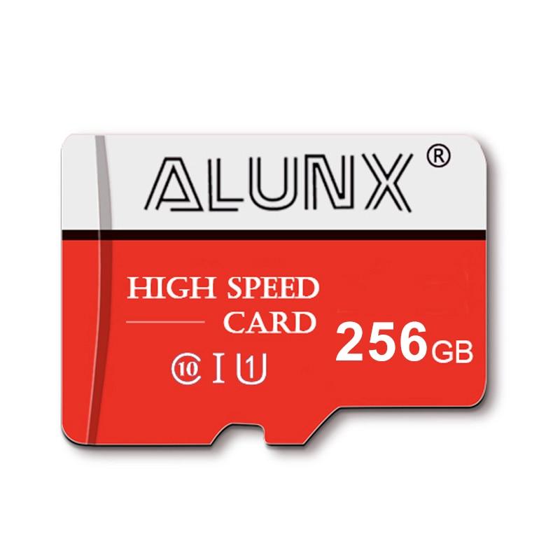 Cartão De Memória Micro SD Alunx Classe 10 Original - Memory Flash Eletroflix 256GB Class 10 