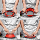 Escorredor de Silicone Retrátil ofertaflix 