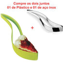 Fatiador e Cortador Mágico para Bolos e Tortas Eletroflix Inox + Plástico 