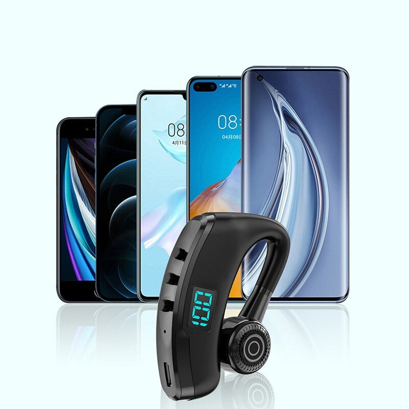 Fone de ouvido Bluetooth Sem Fio Gancho - HandsFree Acessórios para fones de ouvido Eletroflix 