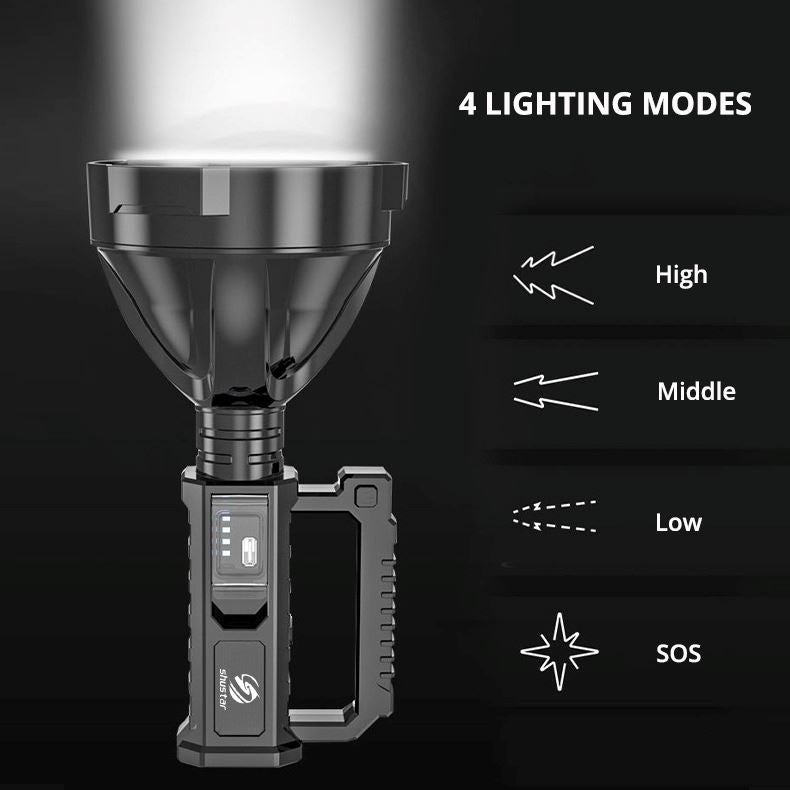 Lanterna Holofote Multifuncional de Led Premium Lanterna Holofote Multifuncional de Led Premium Eletroflix 