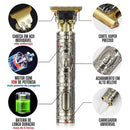 Máquina de Cortar Cabelo, Barba e Pelos - Barber Pro 3 em 1 Barbeadores elétricos Eletroflix 