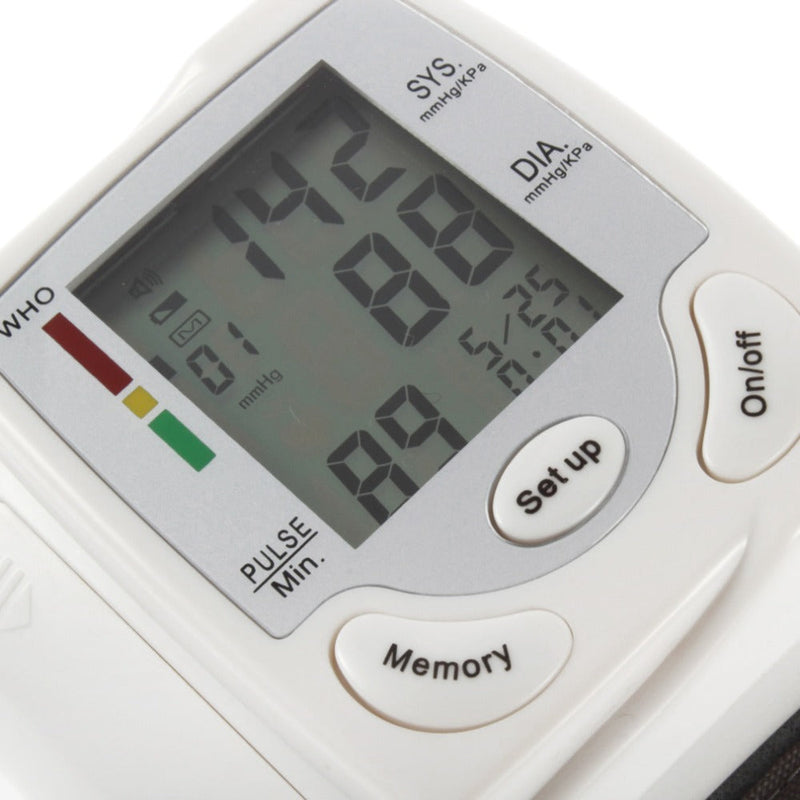 Medidor de Pressão Portátil de Precisão - Medipulse Braceletes de monitoramento da pressão arterial Eletroflix 