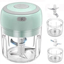 Mini Porcessador Elétrico - Multiuso Automático Eletrodomésticos Eletroflix 250ml 