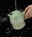 Mini Processador e Fatiador de Alimentos Elétrico 4 em 1 MixAll Mixers e liquidificadores de comida Eletroflix 