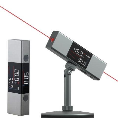Nível a Laser com Medidor de Esquadro, Prumo e Ângulo Digital - DigitalPRO Eletroflix 