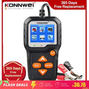 Testador De Bateria Automotiva Konnwei KW650 Eletroflix 